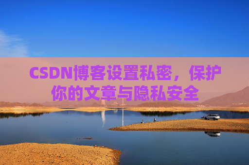 CSDN博客设置私密，保护你的文章与隐私安全